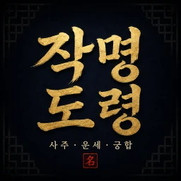 Icône de 작명도령 - 사주·운세·궁합